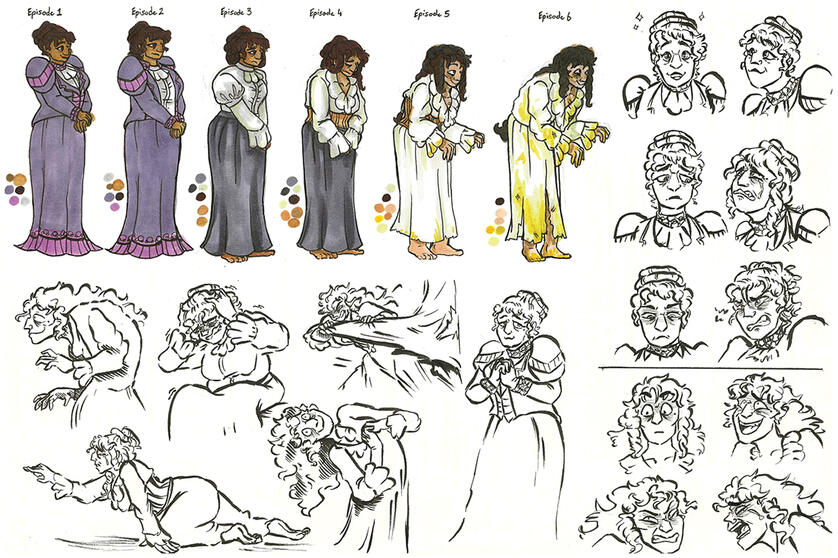 Expression sheet - The Yellow Wallpaper