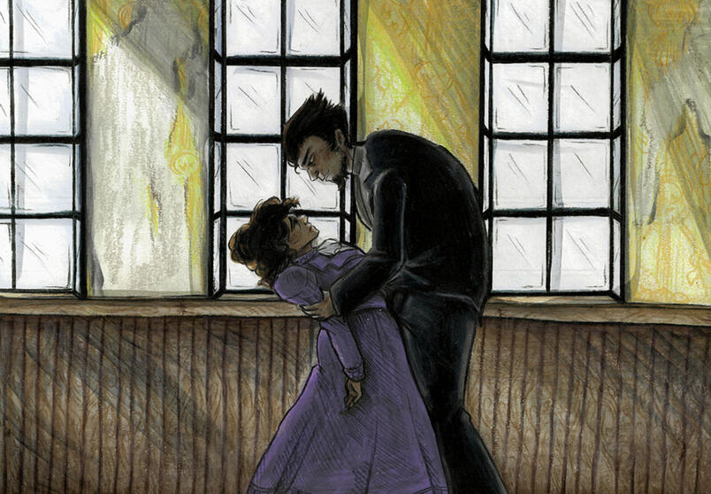 Scene Mock-up 2 - The Yellow Wallpaper